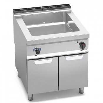 ELECTRIC BAIN MARIE ON CABINET - DOUBLE MODULE