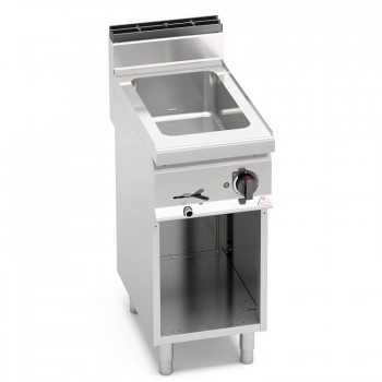 Electric bain marie with cabinet 1,2 kW, depth 70 cm