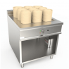 Electric dim sum steamer 24 kW, depth 90 cm