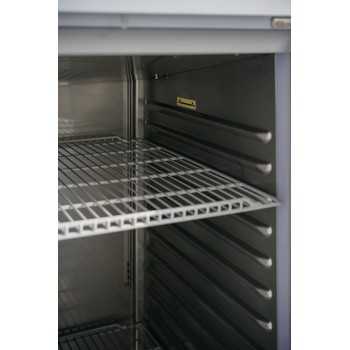 Réfrigérateur en acier inoxydable, 543 L, 0° / +8° | 65 x 84 x 204 cm