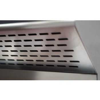 Forno pizzeria elettrico 2 + 2 pizze a due camere con cappa senza canna fumaria