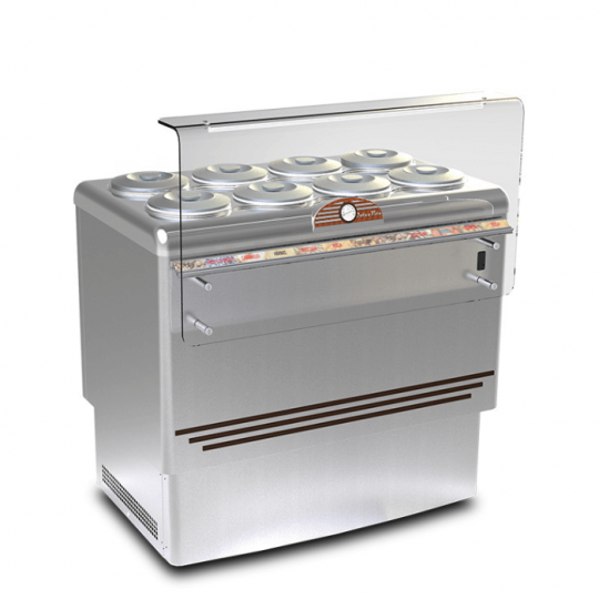 Ice cream counter with 8 flavors with reserve DOLCE VITA LUXE