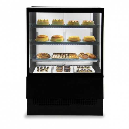 Serve over counter display fridge EVOK, depth 78.5 cm, temperature +2/+4° C
