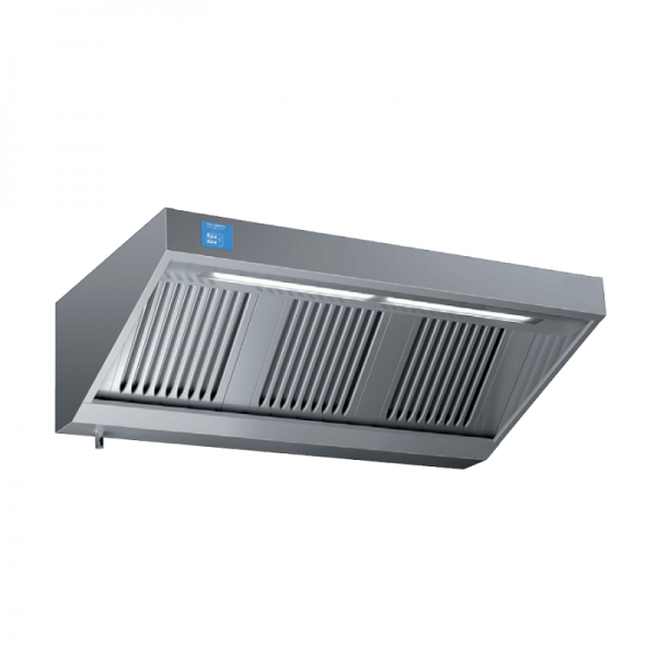 Snack FULL OPTIONAL wall hood complete with labyrinth filters, motor, speed regulator and lighting