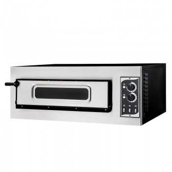 Forno pizza elettrico manuale 1 pizza 45 cm, 1 teglia 60 x 40 cm B15V2T