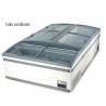 Chest freezer with straight sliding glass, digital thermometer and automatic defrost 436 L | 185 x 85 x 79.5 H cm