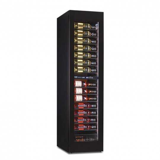 Two-zone wine cellar 105 bottles | 45 x 69 x 180 H cm