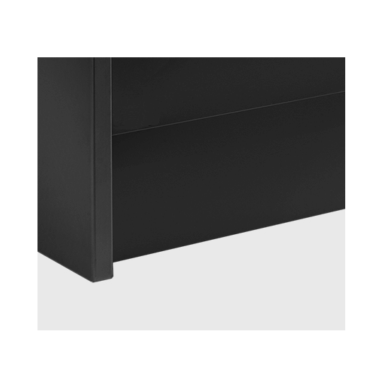 Black lower front panel for Tibet