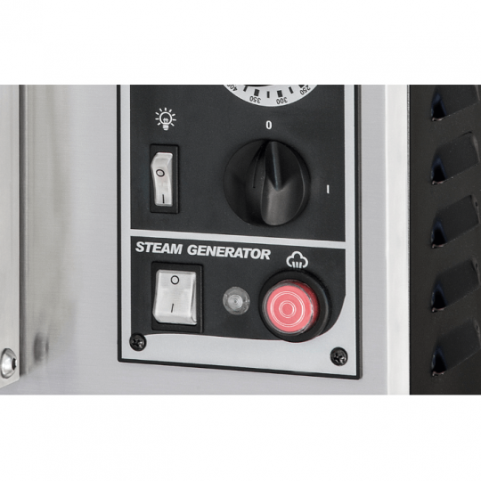 Steamer for pizza oven