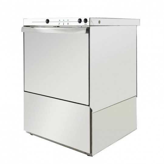 Lave-vaisselle électromécanique avec panier de 50 cm et hauteur de 34 cm