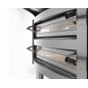 CUPPONE Michelangelo 6 + 6 electric pizza oven with Touch panel, hood and stand