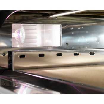 CUPPONE Michelangelo 6 + 6 electric pizza oven with Touch panel, hood and stand