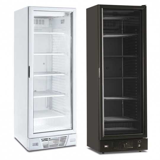 Vitrine réfrigérée 361 L pour pâtisseries et glaciers - 64 x 67 x 187,5 cm