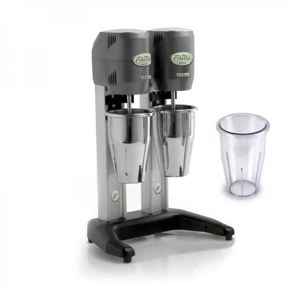 Fouet double avec gobelets en plastique transparent 0,8 L MF4DT