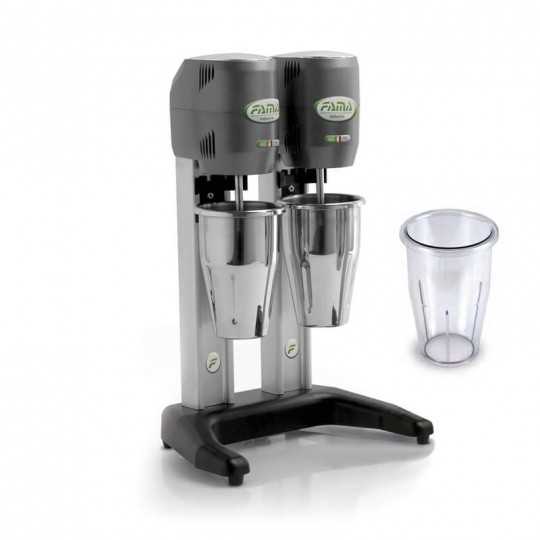 Fouet double avec gobelets en plastique transparent 0,8 L MF4DT