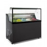 MIRABELLA 6 flavour ice cream counter with heated glass