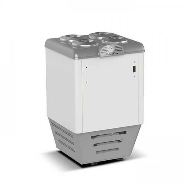 Comptoir de glaces 4 parfums avec réserve DOLCE VITA