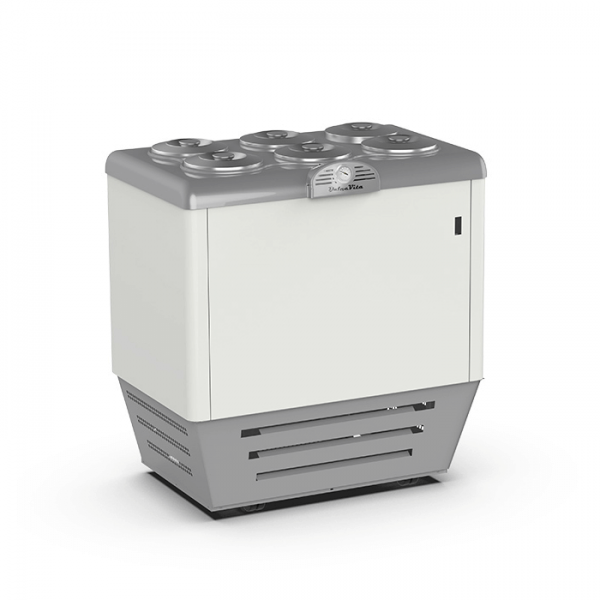 Comptoir de glaces 6 parfums avec réserve DOLCE VITA