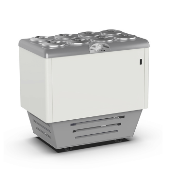 Banco gelato a pozzetto 8 gusti con riserva DOLCE VITA