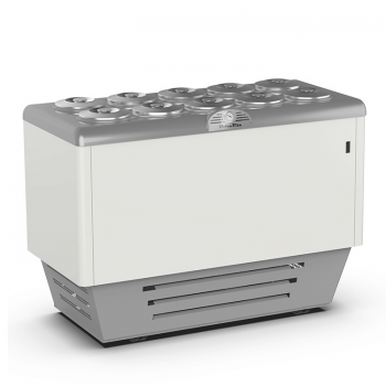 Banco gelato a pozzetto 10 gusti con riserva DOLCE VITA