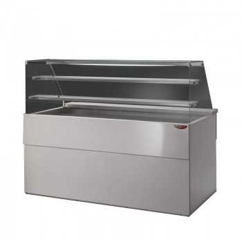 Banco frigo pasticceria PENELOPE con due mensola profondità 94 cm