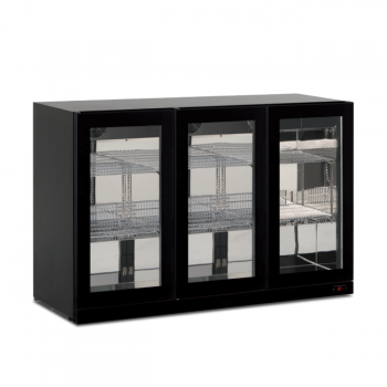 Pensile refrigerato con ante in vetro -2°/+10° C | 135 x 56,5 x 85,2 H cm