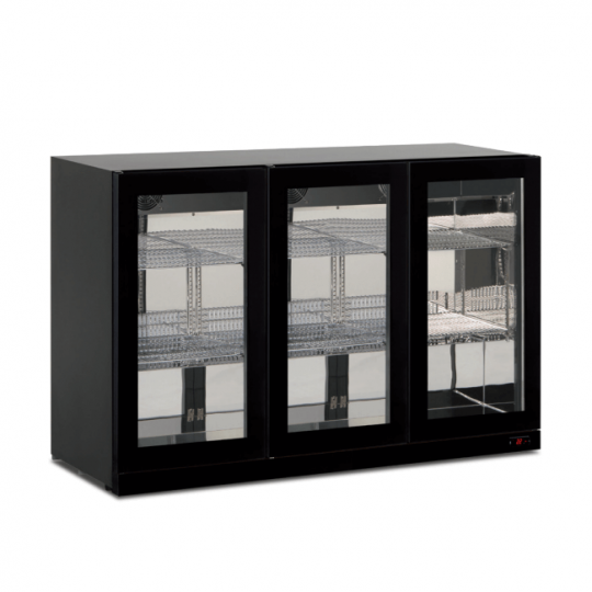Refrigerated wall unit with glass doors +2°/+8° C | 135 x 56.5 x 85.2 H cm