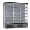 Panoramic refrigerated wall display with 3 doors +1/+10° C VIS20 | 193.5 x 74 x 201 H cm