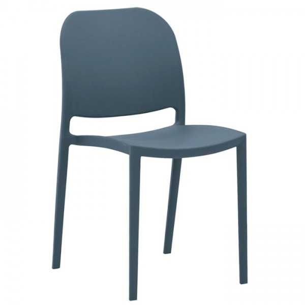 Chair with polypropylene and fiberglass frame 725