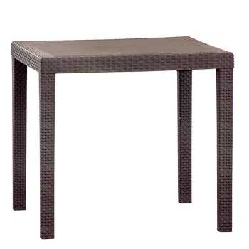 Polypropylene square table 1044