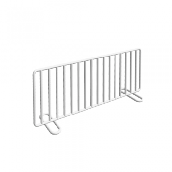 Séparateur de baignoire plastifié blanc V80