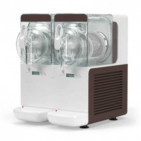CUBE 3 granita and sorbet machine with 2 2.8 liter containers