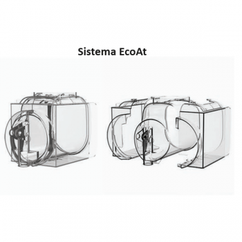 Macchina per granite e sorbetti CUBE 3 con 2 contenitori 2,8 litri