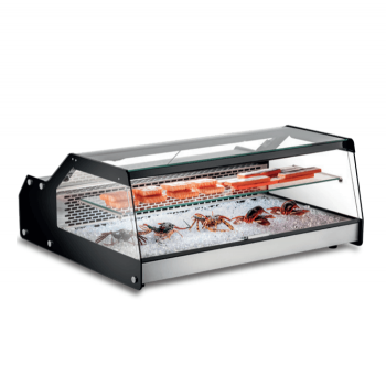 Vitrine réfrigérée de comptoir pour sushis et poissons