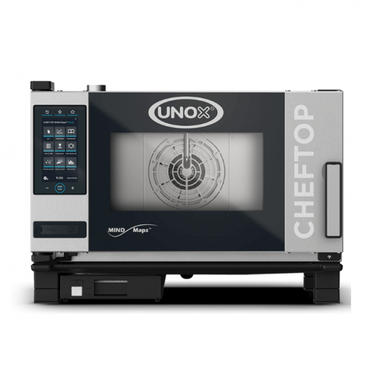 UNOX CHEFTOP electric combined digital TOUCH oven 3 GN 1/1 trays