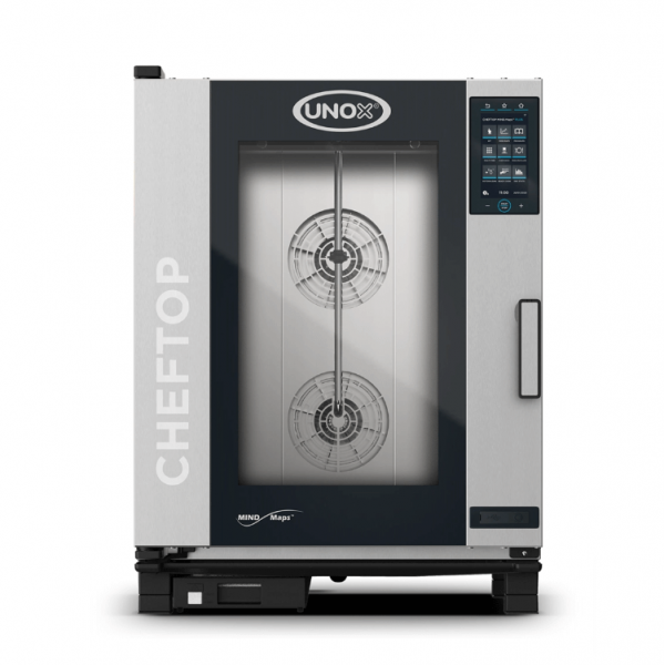 Four combiné électrique numérique UNOX CHEFTOP TOUCH 10 plaques GN 1/1
