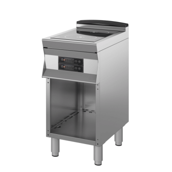 Cucina a induzione a 2 zone su vano profondità 90 cm