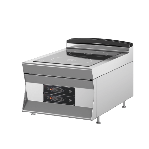 Cucina a induzione a 2 zone da banco profondità 90 cm