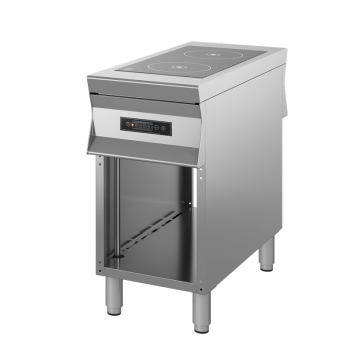 Cucina a induzione passante a 2 zone passante profondità 100 cm