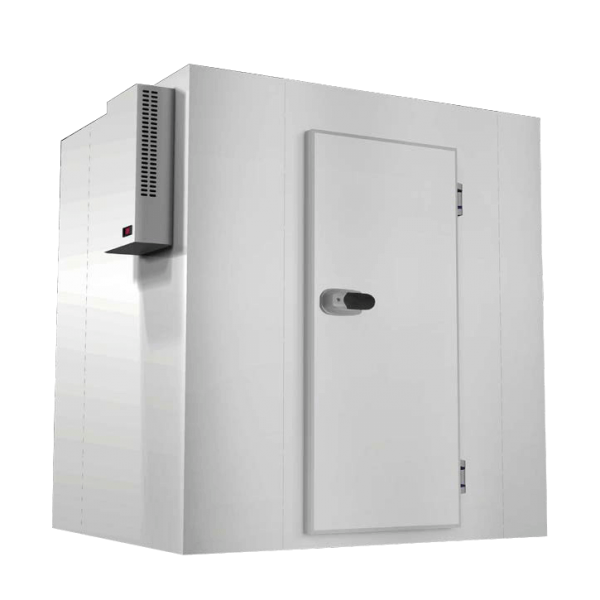 CAISSE RÉFRIGÉRÉE POSITIVE 0/+5°C AVEC MOTEUR SUPERPOSÉ SANS PLANCHER LARGEUR 194 CM