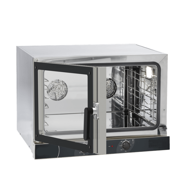 Forno elettrico a convezione 3 teglie 60x40 cm con apertura laterale
