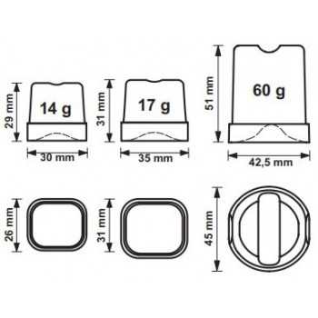 Produttore di ghiaccio a cubetti 150 kg SL350