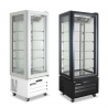 Vetrina frigo panoramica per pasticceria no frost +2°/+8° C 319 L | 65 x 65 x 195 cm