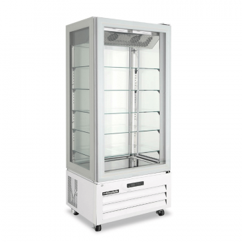 Vetrina freezer per pasticceria e gelateria no frost +2°/+8° C 439 L | 85 x 65 x 195 cm