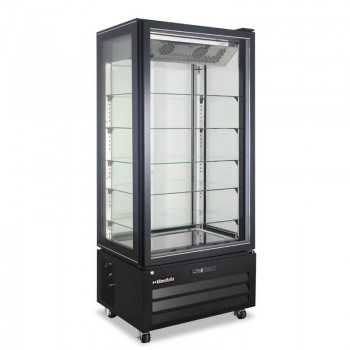 Vetrina freezer per pasticceria e gelateria no frost +2°/+8° C 439 L | 85 x 65 x 195 cm