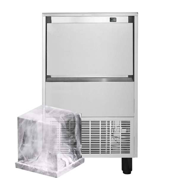 Produttore di ghiaccio a cubetto dado 76 kg PD70