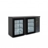 REFRIGERATED BACK COUNTER WITH 2 GLASS DOORS | 146 x 53.5 x 86 cm