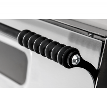 Four à pizza électrique manuel 4+4 pizzas 32 cm 2 chambres BAS44