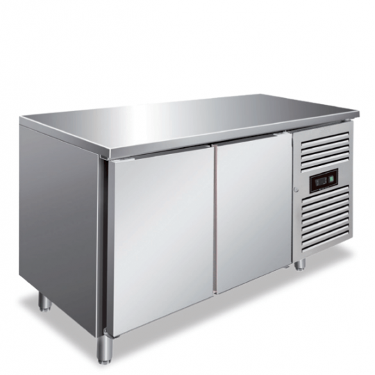 Tavolo refrigerato 2 porte -2°/+8° C | 136 x 60 x 86 cm