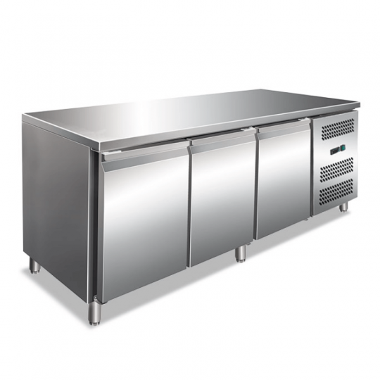 Tavolo refrigerato 3 porte +2°/+8° C | 179,5 x 70 x 85 cm